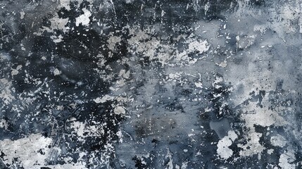 Obraz premium Black and white colored grunge concrete texture