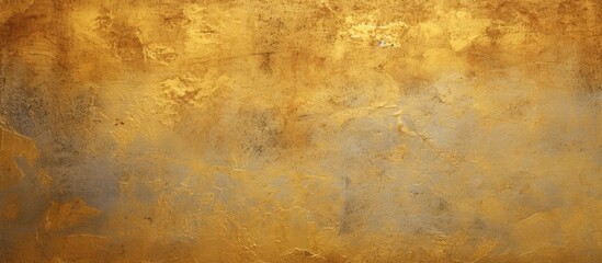 Obraz premium Abstract grunge background for design featuring the texture of golden decorative plaster or concrete, suitable for a variety of projects with copy space image.
