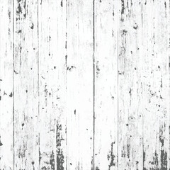 Obraz premium White wooden boards grunge background