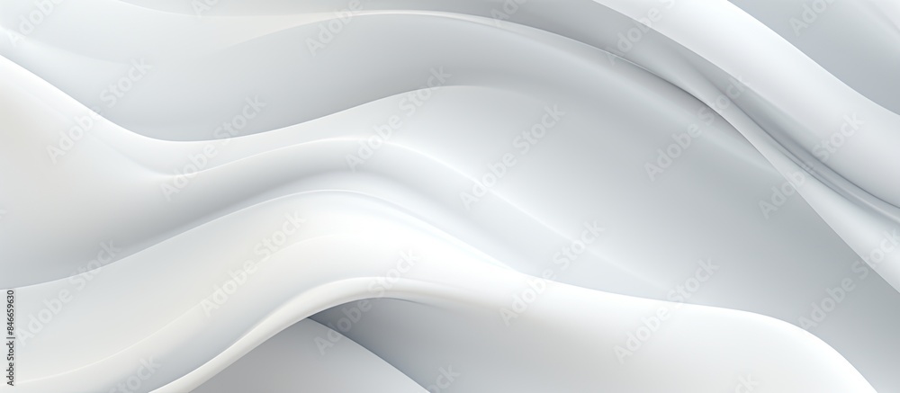 Poster Abstract background with a white poster texture featuring creases, with ample copy space image.