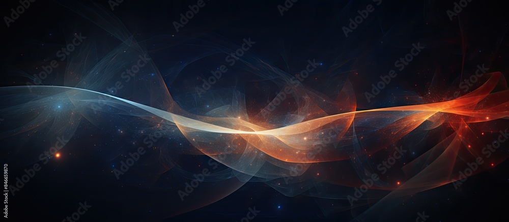 Poster Contemporary abstract background suitable for technology, business, and other concepts with space for adding images. with copy space image. Place for adding text or design