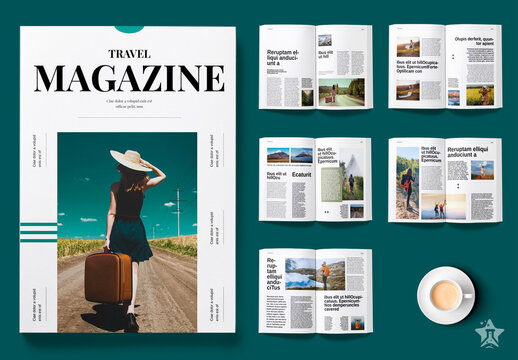 Travel Magazine Template