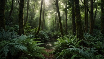  A magical realm where sentient greenery holds the key to restoring balance in nature ai_generated