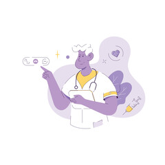 Medical UI Illustration Set