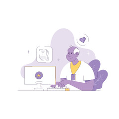 Medical UI Illustration Set