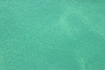 Green leather texture as background
