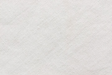 Linen fabric texture, white canvas texture as background