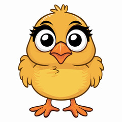 Fototapeta premium cute baby chicken