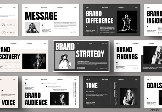 Brand Strategy Presentation Template