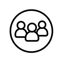 Squad Icon Perfect for Team and Group Illustrations