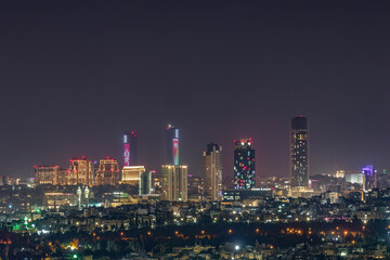 Amman city at night © Yanal