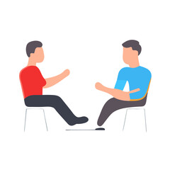 interaction as a simple single icon logo vector illustration , isolated on transparent background