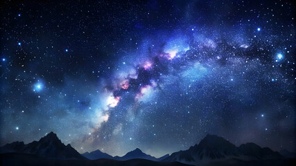 Fototapeta premium Glittering stars