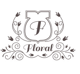 Vintage Wappen, Emblem - Vektor