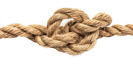 Rope on a transparent background
