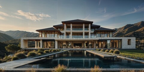 A luxury Mansion in California