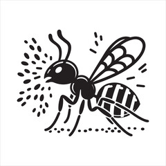 ant clipart, Vector 