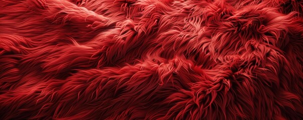 soft red fur texture, abstract background