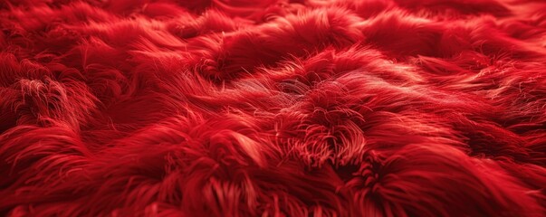 soft red fur texture, abstract background