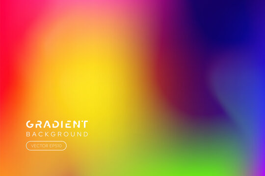 Vibrant rainbow color gradient background, pride month theme, vector design