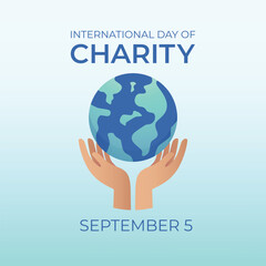 vector graphic of International Day of Charity ideal for International Day of Charity celebration.