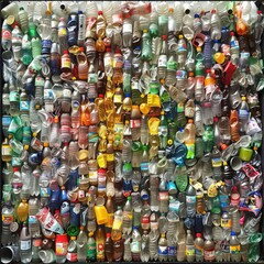 wall of plastic
