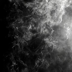 Fototapeta premium smoke on black