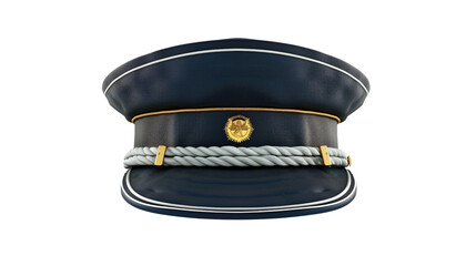 General's cap on a transparent background
