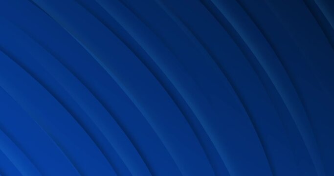 Blue abstract 4K Animation background design with shapes
