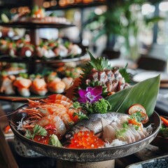 thai food on the table