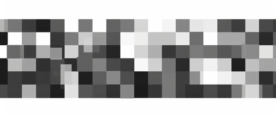 Fototapeta premium geometric pattern with grey and blue squares, creating a captivating 3D mosaic