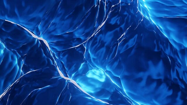 Olas del mar en movimiento. Concepto de mar abierto azul del cielo.