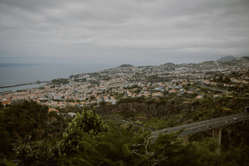 Madeira Funchal panorama