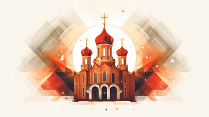 Obraz premium church in the night