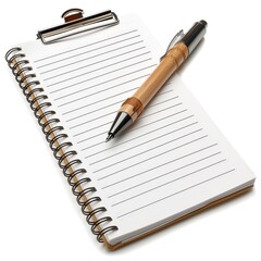 New Years resolution list on a white background,