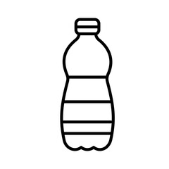 Water Bottle Icon Perfect for Hydration and Sports Illustrations
