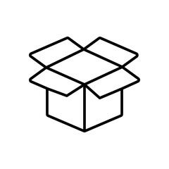 Box Icon Perfect for Packaging and Storage Illustrations