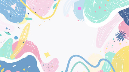 Modern pastel Background Dynamic Effect. Elegant Pattern Cover Book. Illustration with Color Gradient orange, green, yellow