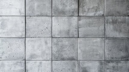 Smooth and attractive surface of concrete block presented against a background
