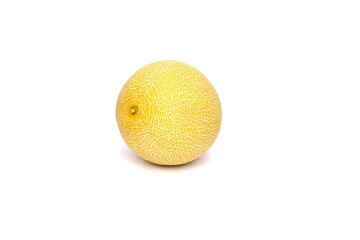 Fresh melon isolated on white