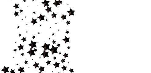 Starlit Christmas Plummet: Spectacular 3D Illustration Showcasing Descending Holiday Star Clusters