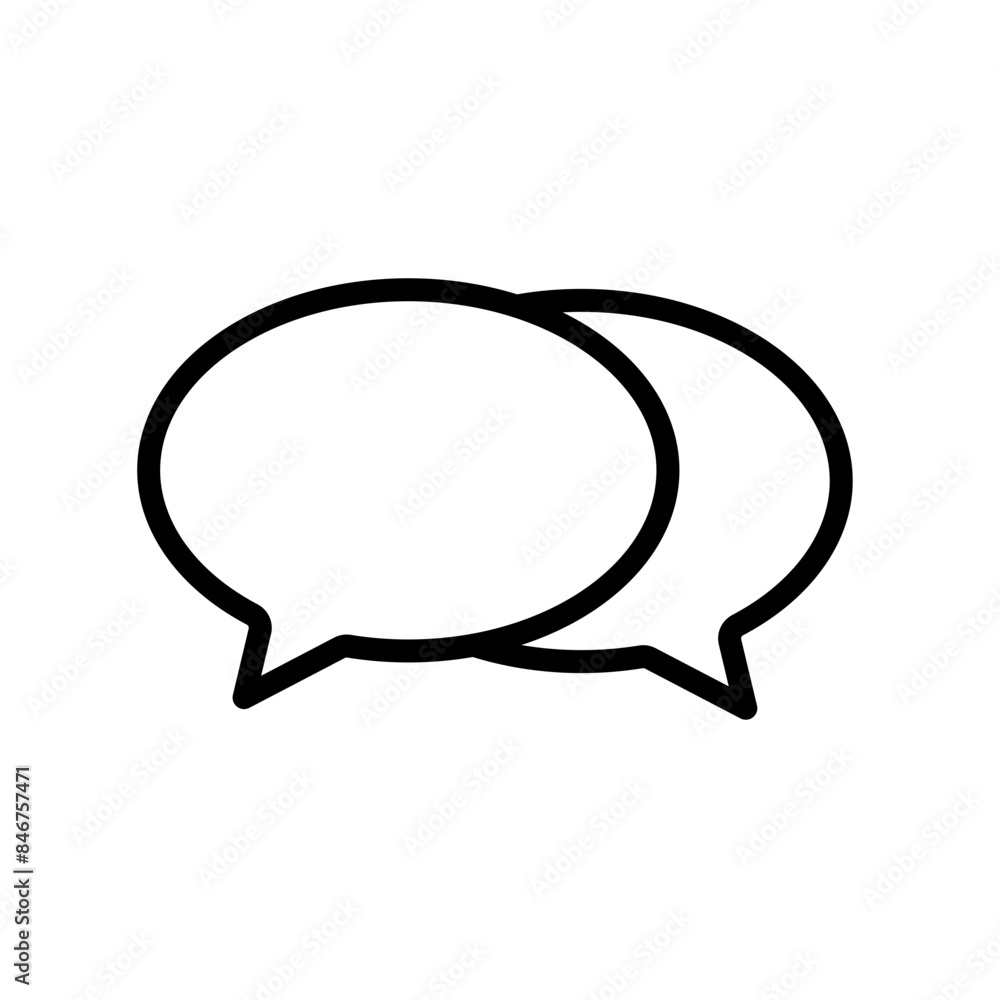 Poster speech bubble icon perfect for communication and messaging illustrations
