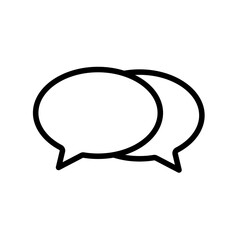 Speech Bubble Icon Perfect for Communication and Messaging Illustrations