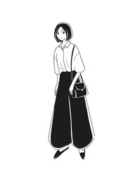 おしゃれな女性