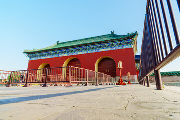 Overlooking the main gate of Hall of Prayer for Good Harvest