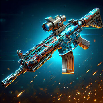 M416 Gun skin