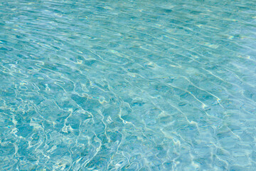 abstract blue color water wave in swimming pool pure natural swirl pattern texture