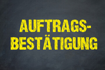 Auftragsbestätigung	