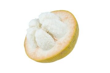 Santol isolated on transparent png.