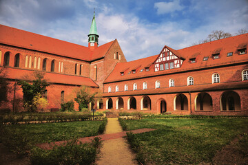 Lehnin Monastery in Brandenburg - Cloister - Church - Abbey - Germany - Religion - Kloster